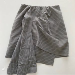 Mini Skirt with Side Drape